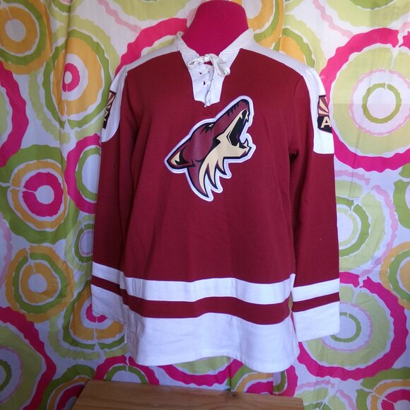 NHL Sweaters - NHL Arizona Coyotes Hockey Sweater Sz L